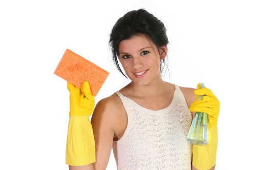 Carpet cleaning team using eco-friendly recycling practices in South Hackney