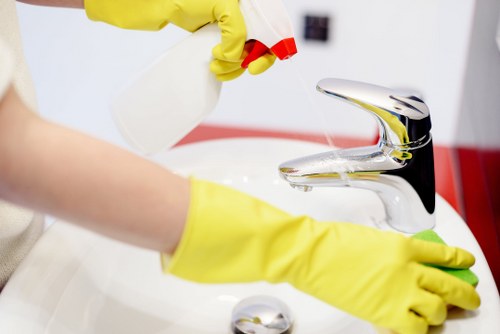 South Hackney Carpet Cleaners team working with safety-focused procedures