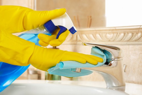 Safe use of carpet cleaning machinery during a job