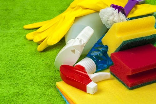 Low-carbon carpet cleaning van operating in South Hackney